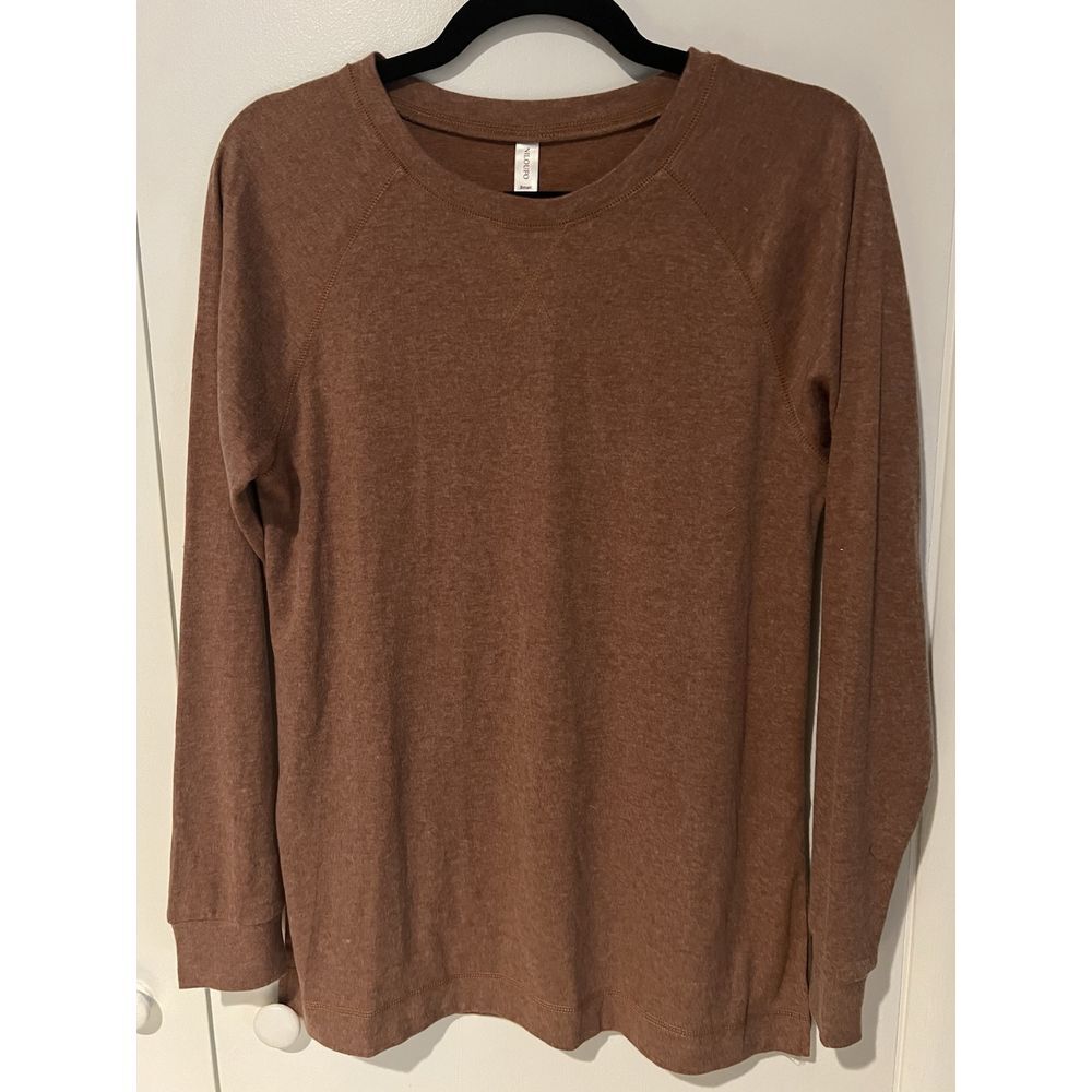 Niloufo Rust Color Long Sleeve Shirt Top Women's Size‎ Small